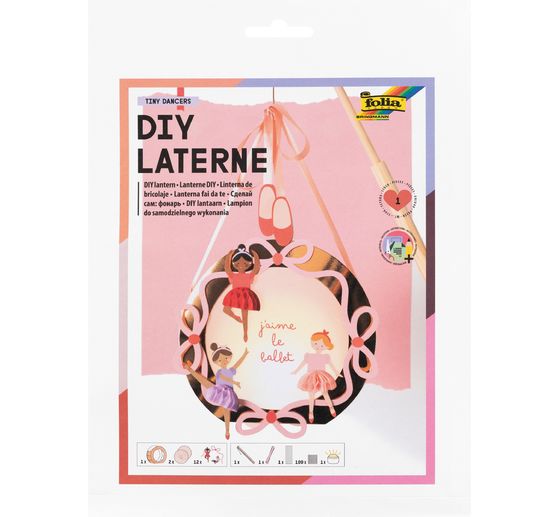 Kit per lavoretti con lanterna incl. luce LED