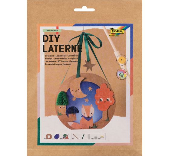 Kit per lavoretti con lanterna incl. luce LED