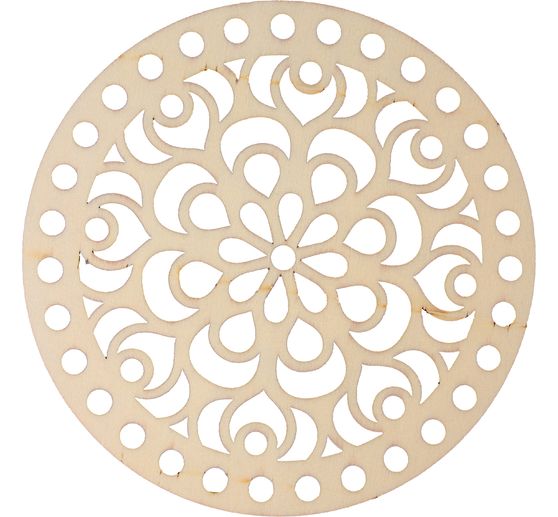 Macram&eacute; knotting disc round, 15 cm