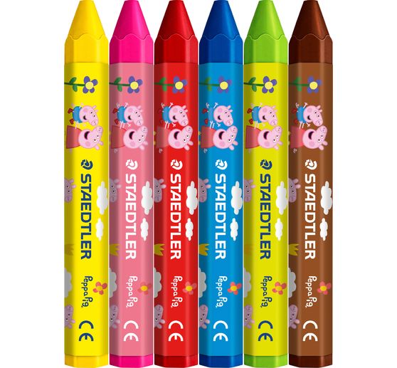 Pastelli a cera Noris junior "Peppa Pig"