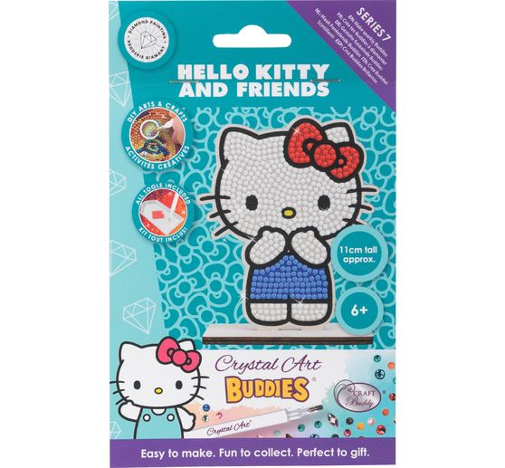 Pittura a diamante "Crystal Art Buddy", 11 x 8 cm