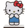 Pittura a diamante "Crystal Art Buddy", 11 x 8 cm Hello Kitty
