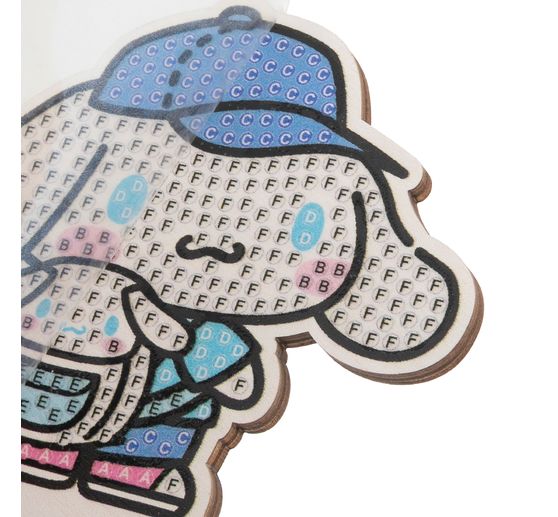 Pittura a diamante "Crystal Art Buddy", 11 x 8 cm