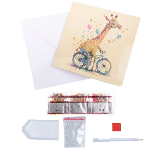 Pittura a diamante "Crystal Art Card