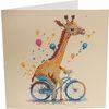 Pittura a diamante "Crystal Art Card Giraffa