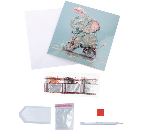 Pittura a diamante "Crystal Art Card