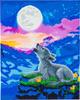 Pittura a diamante "Crystal Art Kit", 40 x 50 cm