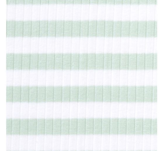 Rib jersey fabric "Stripes"