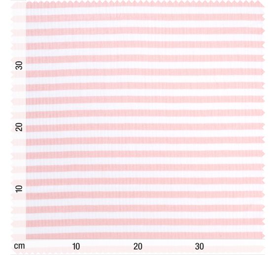 Rib jersey fabric "Stripes"