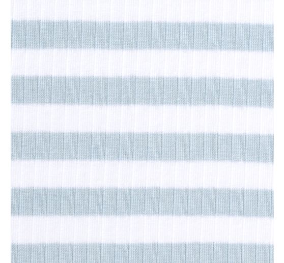 Rib jersey fabric "Stripes"