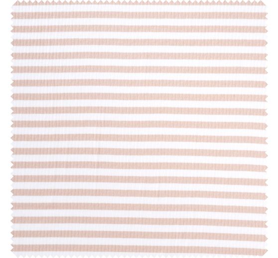 Rib jersey fabric "Stripes"