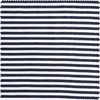 Tessuto jersey a coste "Stripes" Blu marino