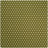 Tessuto popeline di cotone "Stelle" Khaki