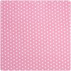 Tessuto popeline di cotone "Stelle" Rosa antico