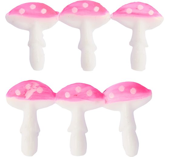 Motivo in cera "Mini funghi"