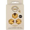 Tealight in 100 % cera d&rsquo;api, confezione da 6 Senza coppetta in alluminio