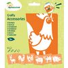 Stencil per bambini Animali della fattoria