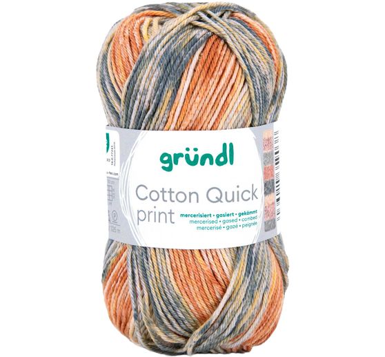Filato Gr&uuml;ndl "Cotton Quick print"
