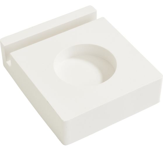 VBS Silicone mould "Tealight holder - Rectangular" with plug edge