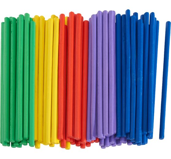 Bastoncini in bamb&ugrave; VBS XXL "Colorato"