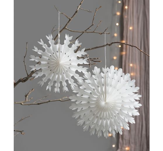 Silk paper stars