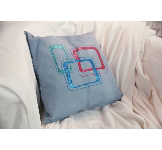 KREUL Javana Fabric paint set "Basic Colors Glitter"