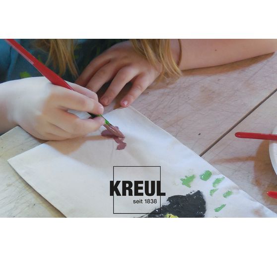 MUCKI fabric-Finger paint, Set of 4