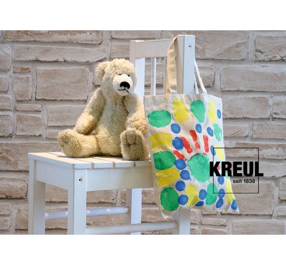 MUCKI fabric-Finger paint, Set of 4