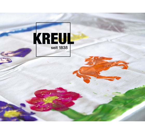 MUCKI fabric-Finger paint, Set of 4