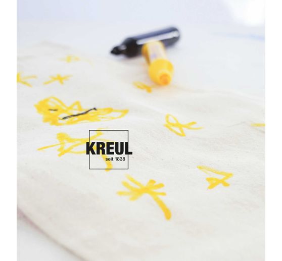 Mucki fabric starlet Fabric painting pen, set of 5