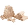 Blocchi artigianali VBS "Mini", 78 pezzi Legno di Quercia