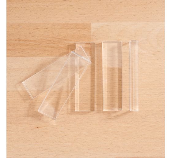 Blocchi acrilici "Mini", 22 x 8 x 80 mm