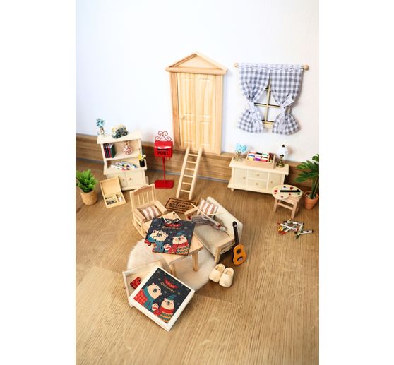 Miniature set "Flower Power deco"