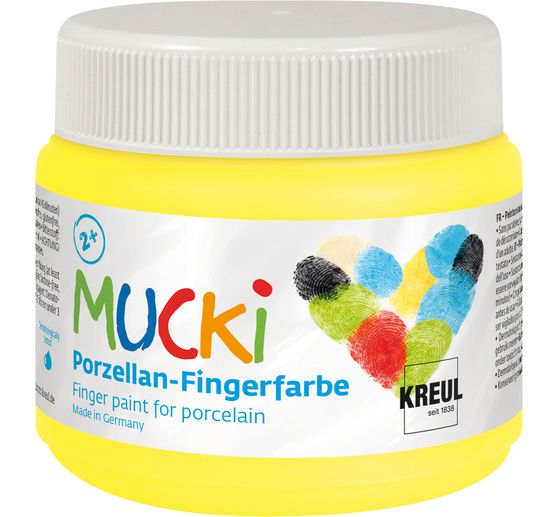Colore a dita per porcellana MUCKI, 150 ml