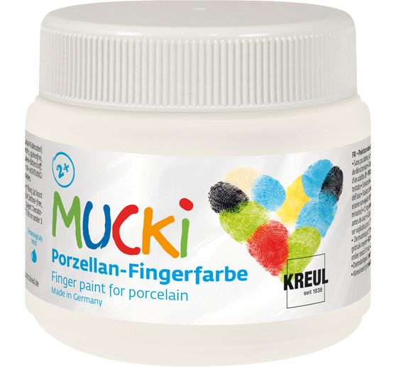 Colore a dita per porcellana MUCKI, 150 ml