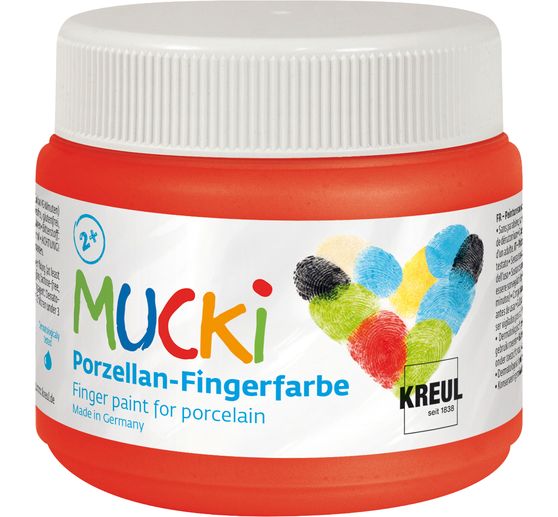 Colore a dita per porcellana MUCKI, 150 ml