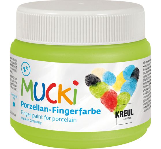 Colore a dita per porcellana MUCKI, 150 ml