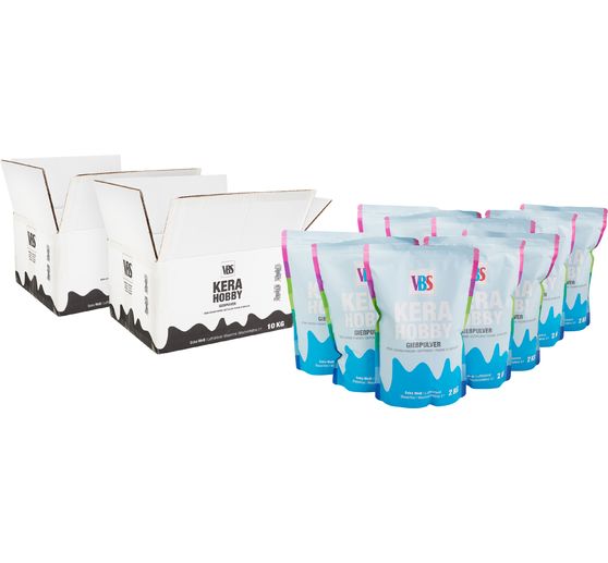 Polvere da colata VBS "KeraHobby", Bianco