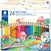 STAEDTLER Erasable coloured pencils "Noris erasable" 24 colours