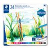 STAEDTLER Watercolour pencils "Design Journey" in metal tin 24 colours