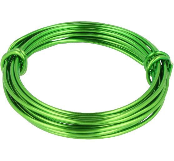 Decorative aluminium wire, 2 mm, length 3 m