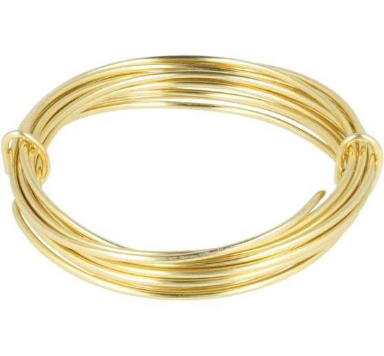 Decorative aluminium wire, 2 mm, length 3 m