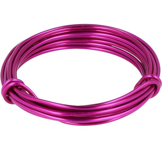 Decorative aluminium wire, 2 mm, length 3 m