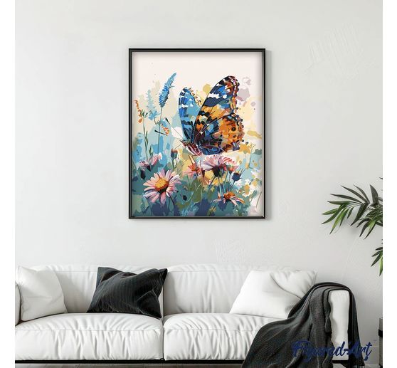 Dipingere con i numeri su telaio, 40 x 50 cm