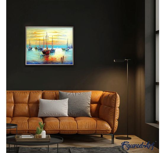 Dipingere con i numeri su telaio, 40 x 50 cm