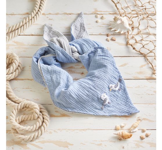 Muslin cotton fabric "Uni"