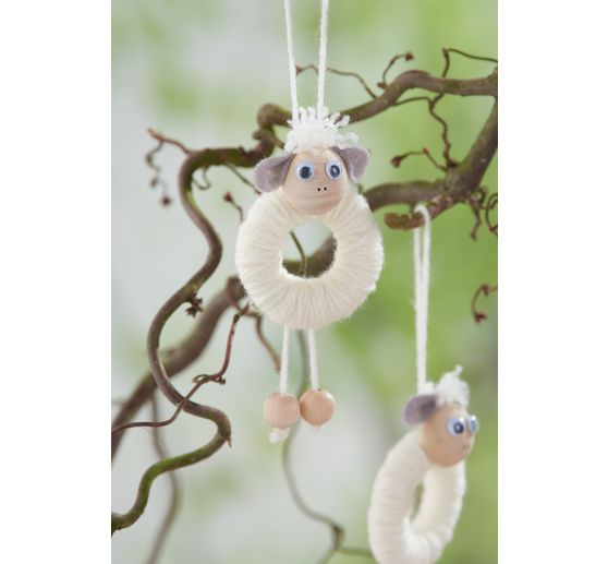 VBS Wooden half ball, "Ø 30 mm", 25 pieces