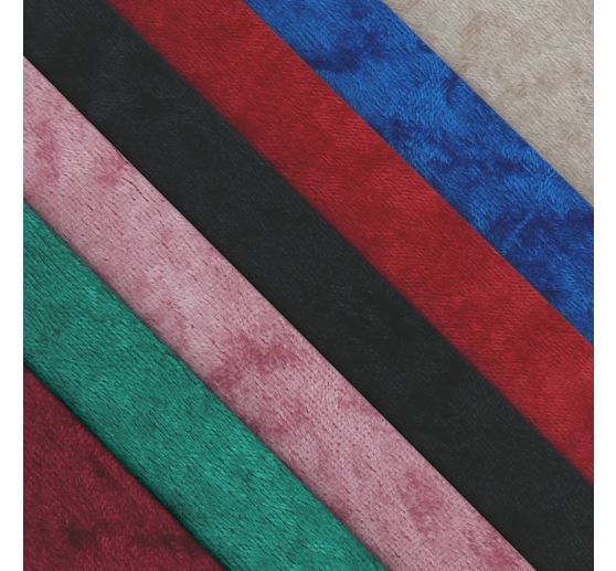 Crushed velvet fabric