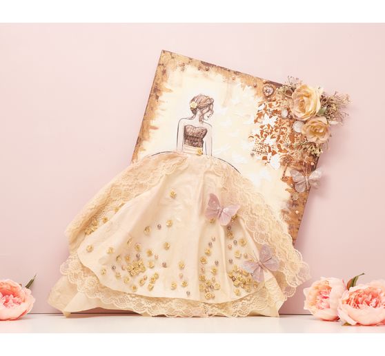 Cotton fabric "Country Cotton", nature