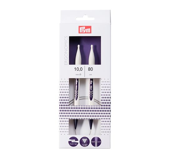 Prym Circular knitting needles "Ergonomics", 80 cm